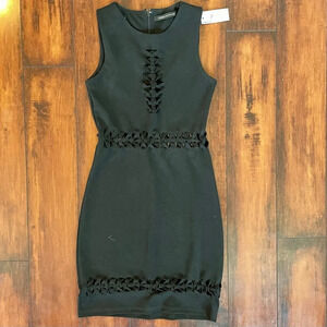 Foreign Exchange Cut Out Little Black Dress